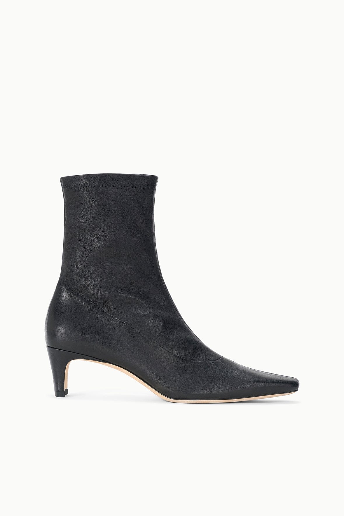 WALLY SOCK ANKLE BOOT | BLACK